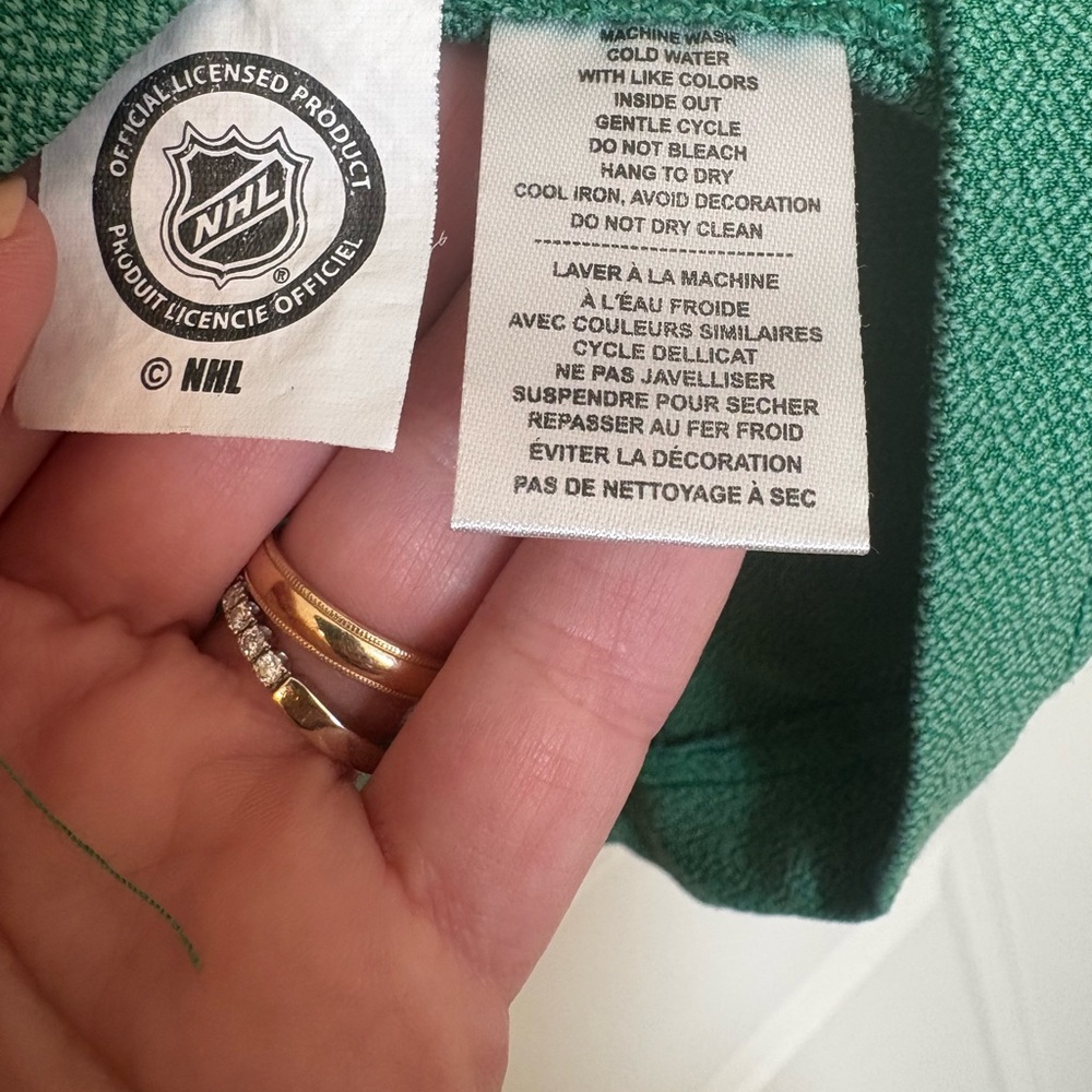 NHL Dallas Stars Levelwear Green Quarter-Zip Pullover - Picture 8 of 9